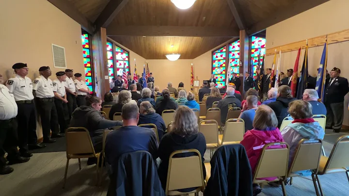 Veterans Day Ceremony Rocky Gap 2022