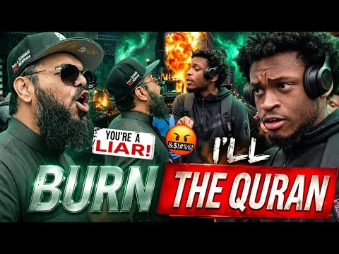 "I'll Knock You Down!"😤✝️🔥Sheikh Uthman Confronts Christian Boy During Intense Exchange! (HEATED!)