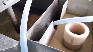 Volute Sludge Dewatering Press from Cutomer Site