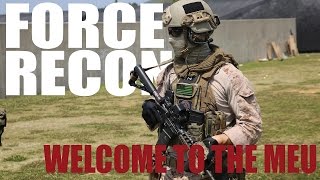 Welcome to the MEU: Force Recon