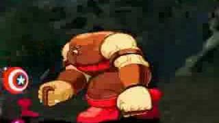 Mugen - Captain Americame Vs Da Juggernaut