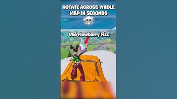 FASTEST WAY TO ROTATE ACROSS THE MAP 🤯 #shorts #fortnite