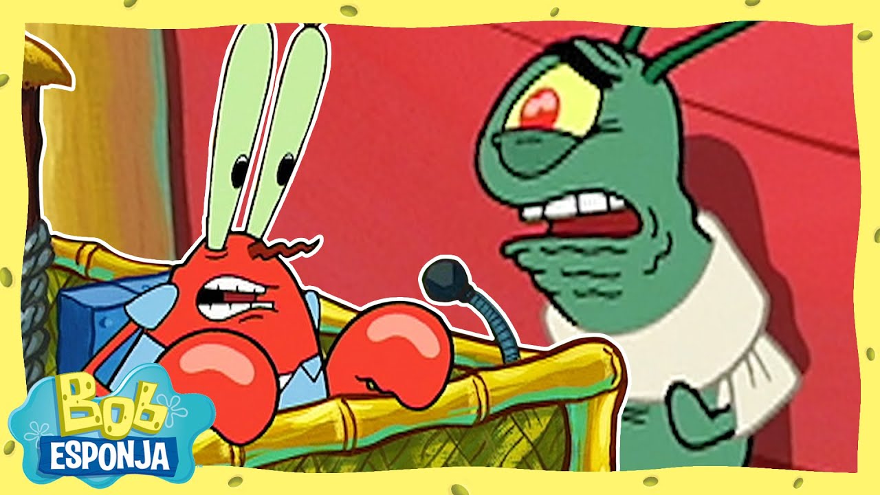 El juicio de Plancton contra Don Cangrejo Bob Esponja en Español YouTube