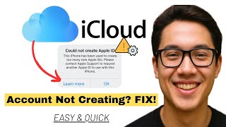How To Fix iCloud Cannot Create Account (Solution In Sconds!)