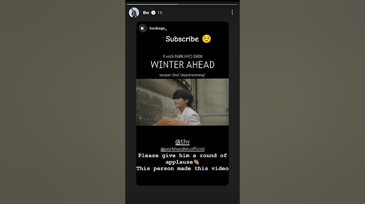 V 'Winter Ahead (with PARK HYO SHIN)' :Official Teaser 2 #winterworld #winterishere #winterforest