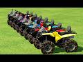 WORK with COLORS MOTO BIKE TRANSPORTING with HYUNDAİ TRUCK Farming simülator 22