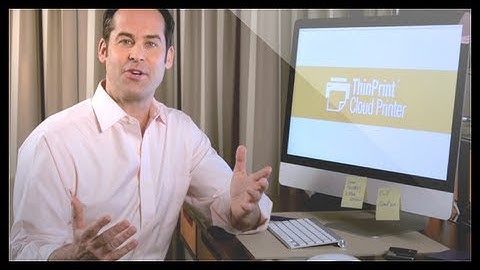 Cloud Printing: Print from your iPhone, iPad or Android device to any printer