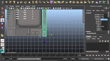 0308a (Maya Modeling Workflow) Side Molding