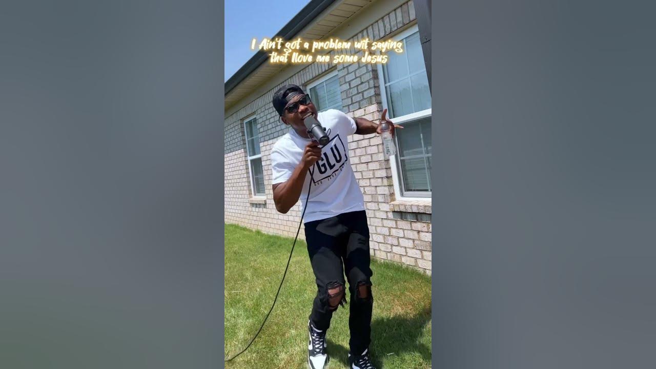 Go add my song “Long Way” to your favorite playlist. This GLU shirt is my merch store 😁🙌🏾