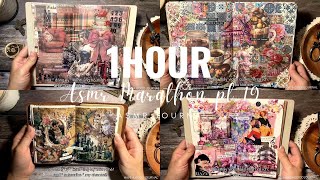 ASMR  Journal Marathon pt19 | 1HOUR | Have a good journal