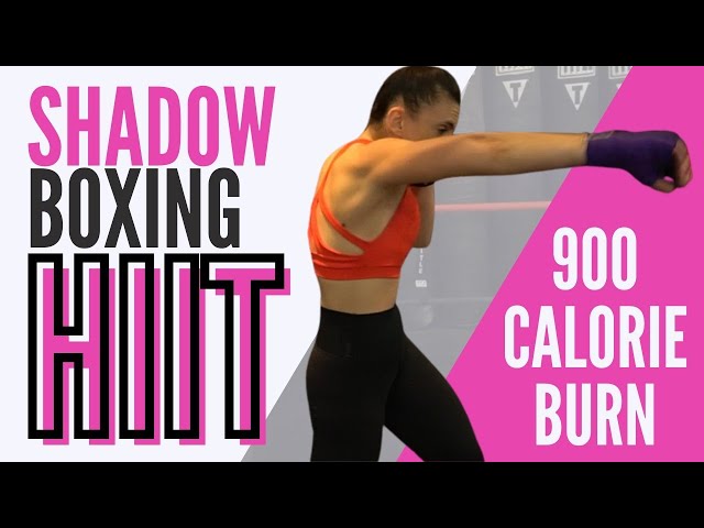 900 CALORIE BURN SHADOW BOXING HIIT Workout // 20 Minute Boxing Combos &  Drills 