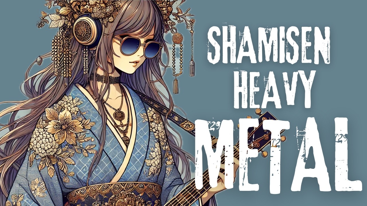 【和風BGM】Japanese Shamisen × Heavy Metal Energy Beats｜Учеба｜Работа｜Вождение｜Фокус