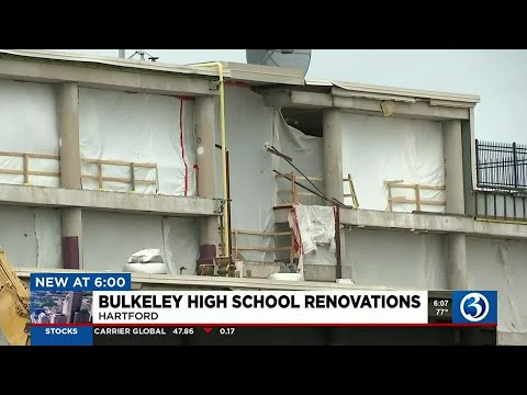 Renovations to Bulkeley High School in Hartford