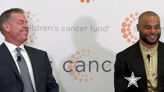 Dak Prescott \& Troy Aikman Children's Cancer Fund | Dallas Cowboys 2024