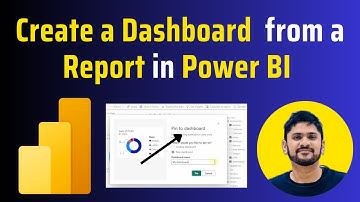 How to Create a Dashboard from a Report in Power BI Service | Power BI Tutorial | Amit Thinks | 2025