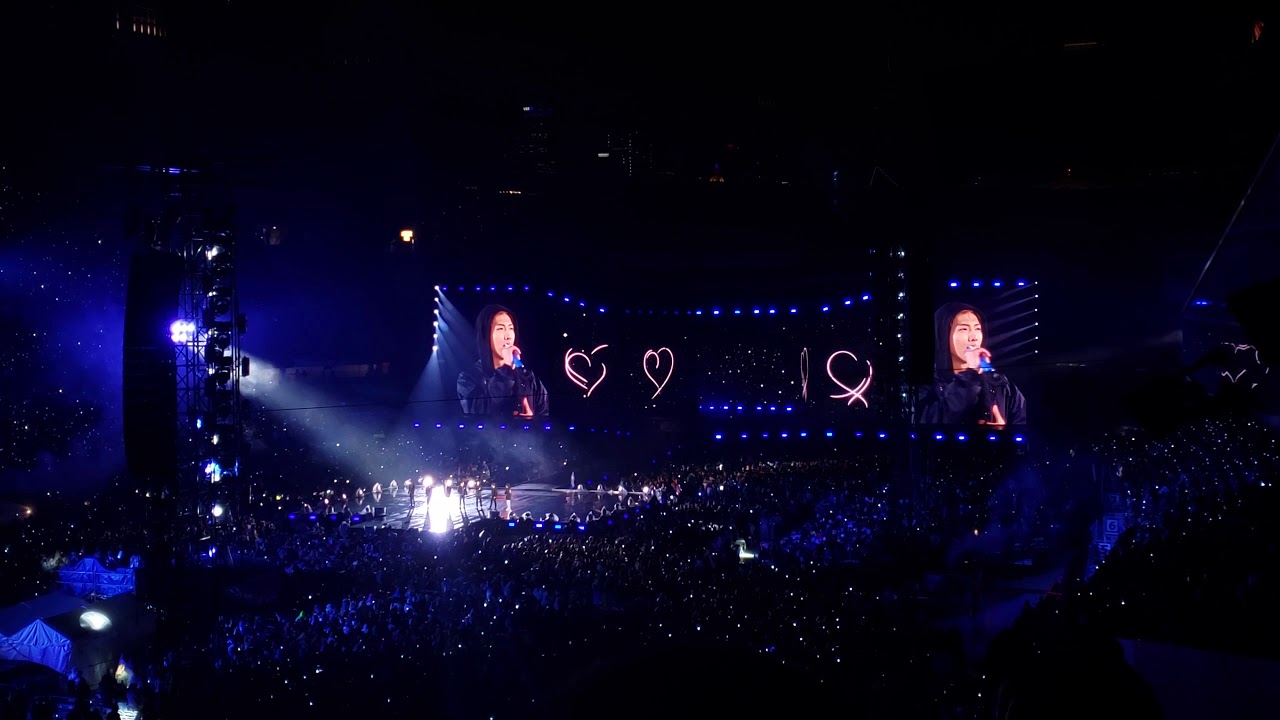 BTS Ending Ment & Mikrokosmos - Speak Yourself World Tour (Chicago Day 2)