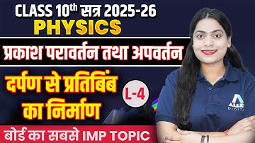 अवतल दर्पण और उत्तल दर्पण | Class 10 Light Reflection and Refraction- Image Formation by Mirror