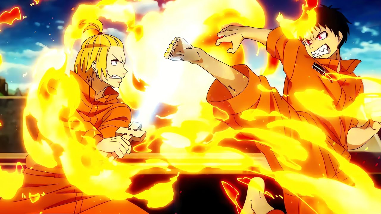 Shinra Kusakabe vs Arthur Boyle | Fire Force Season 3 Episode 1 | 4K