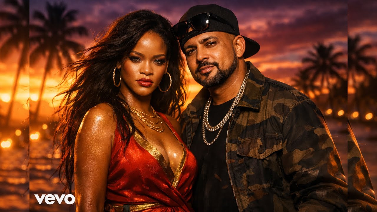 Rihanna ft Sean Paul - Humidity rising (Lyrical Music Video)