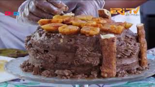 ኬክ ናይ ቀይሕ ጣፍ | How to make cake with Teff - ኣሰራርሓ መግቢ - ERi-TV screenshot 5