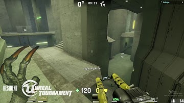 DM Resident v2 map update - UT4 - Unreal Tournament - demo - new jump / dodge tricks on v2