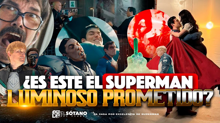 ¿ES ESTE EL SUPERMAN LUMINOSO PROMETIDO?