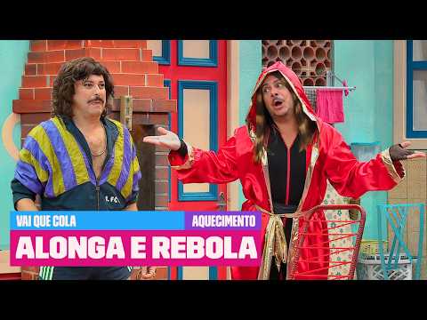Quem agacha mais? Ferdinando e Alejandro em grande competição | Aquecimento Vai Que Cola | Multishow