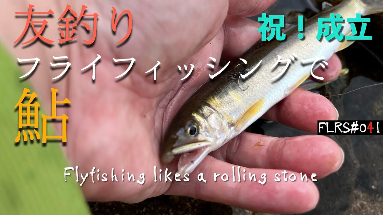 鮎の塩焼きを食べたいので フライフィッシングで狙ってみた 近くの少々ばっちい川 Flrs041 Youtube