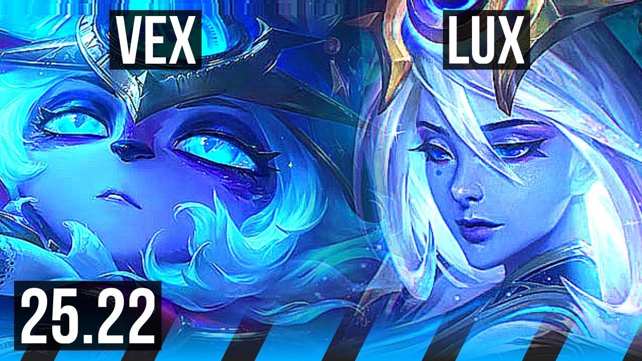 VEX vs LUX (MID) | Dominating | NA Master | 25.22