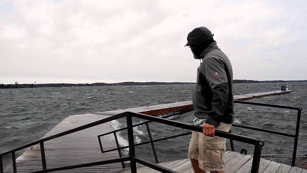 Hurricane Irene visits Clayton, NY - 1000 Islands