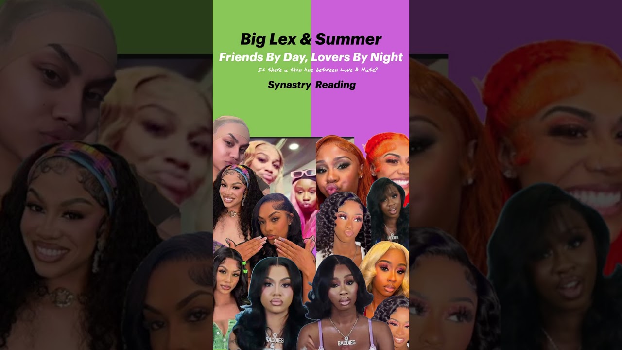 Big Lex & Summer None Others | Astrology Synastry Chart | BaddiesUSA