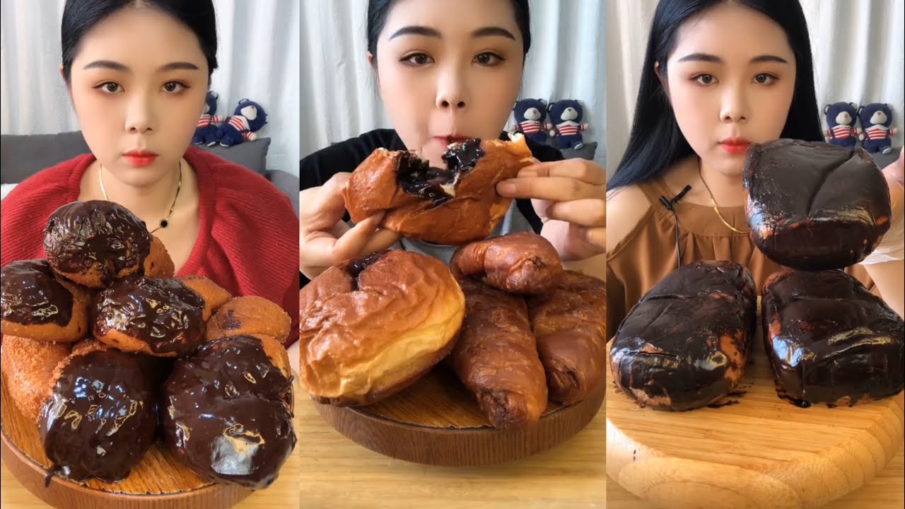 🍞 [MUKBANG] chocolate bread edition