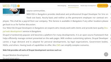 Hire Drupal Developer in Bangalore | Best Drupal Development experts