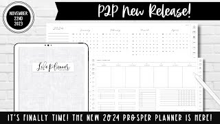 The 2024 Prosper Planner Is FINALLY HERE! 🤩 | Planner Launch Day & Tour | So Many Fun Features! 🥳