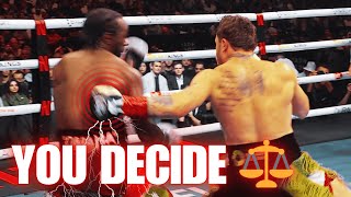 Every Illegal Punch Canelo Landed on Terence Crawford