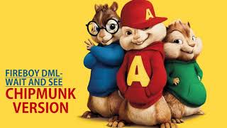 Fireboy DML- Wait and See (Chipmunk Version)