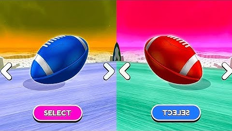 🏈🏉Going Balls Vs Reverse Video Gameplay Part 456