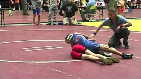 Girls Division II 75 LBS - RD2 - Deanna Simpson (G...
