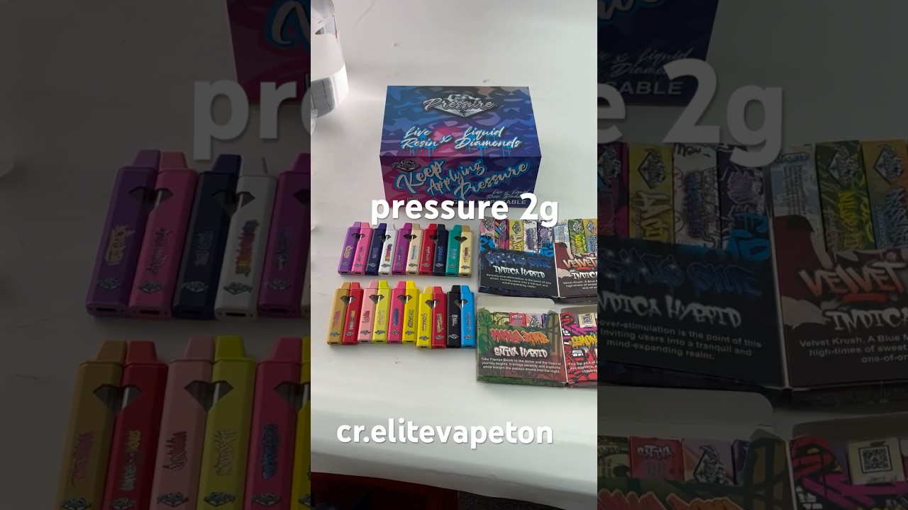 Pressure Disposable Vape 2g/2 gram/2000mg/ 2ml