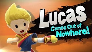 Super Smash Bros. for Wii U - Lucas Smash Bros. DLC Reveal Clip