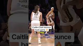 Caitlin Clark bounce back game!!