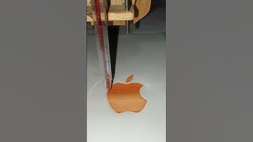 i phone Logo drawing using CNC plotter #cncplotter #art