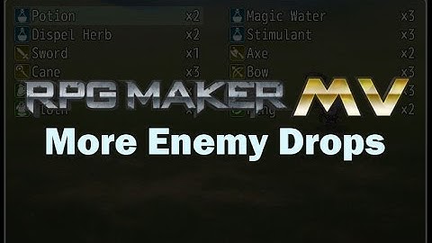 RPG Maker MV: More Enemy Drops