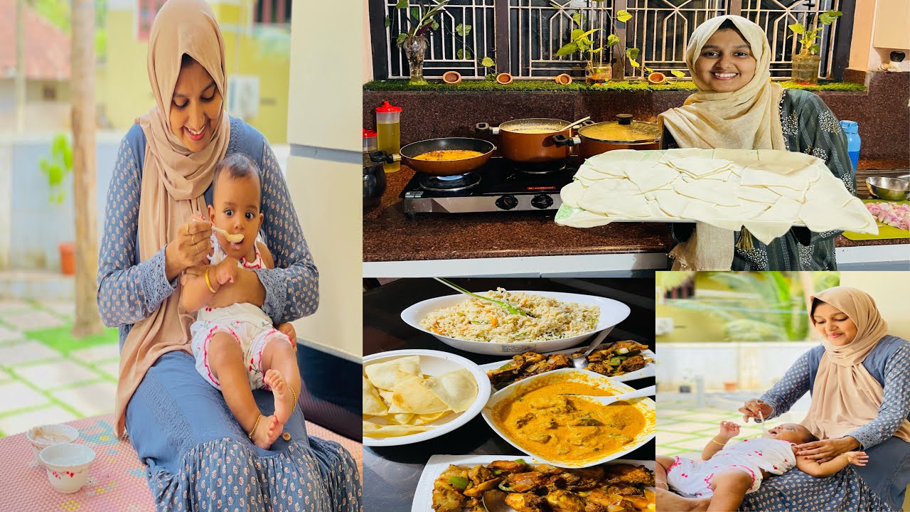6 മാസം ആയല്ലോ 🤩 | keishas  food🤗| dinner preparation for guests✌️| all about baby food🔥