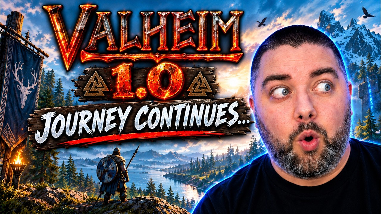 VALHEIM 1.0 — Building, Exploring & Probably Dying 😂