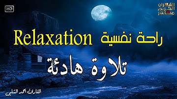 قرآن كريم للمساعدة على نوم عميق بسرعة - قران كريم بصوت جميل جدا جدا قبل النوم 😌🎧 راحة نفسية لا توصف