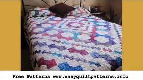 easy quilting blocks ♥ free dimensional bow tie quilt pattern
