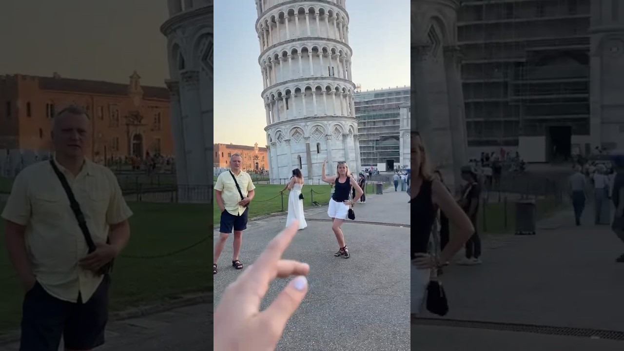 Основательный подход к фотографированию с Пизанской башней 
