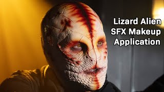 Narrative Cosmetics x Brittany Lessard Lizard Alien SFX Makeup Application with Voiceover in 4K