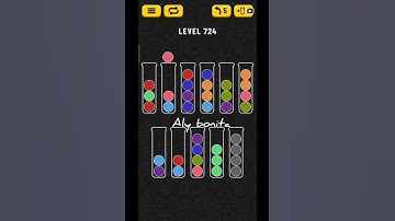 ball sort puzzle level 724